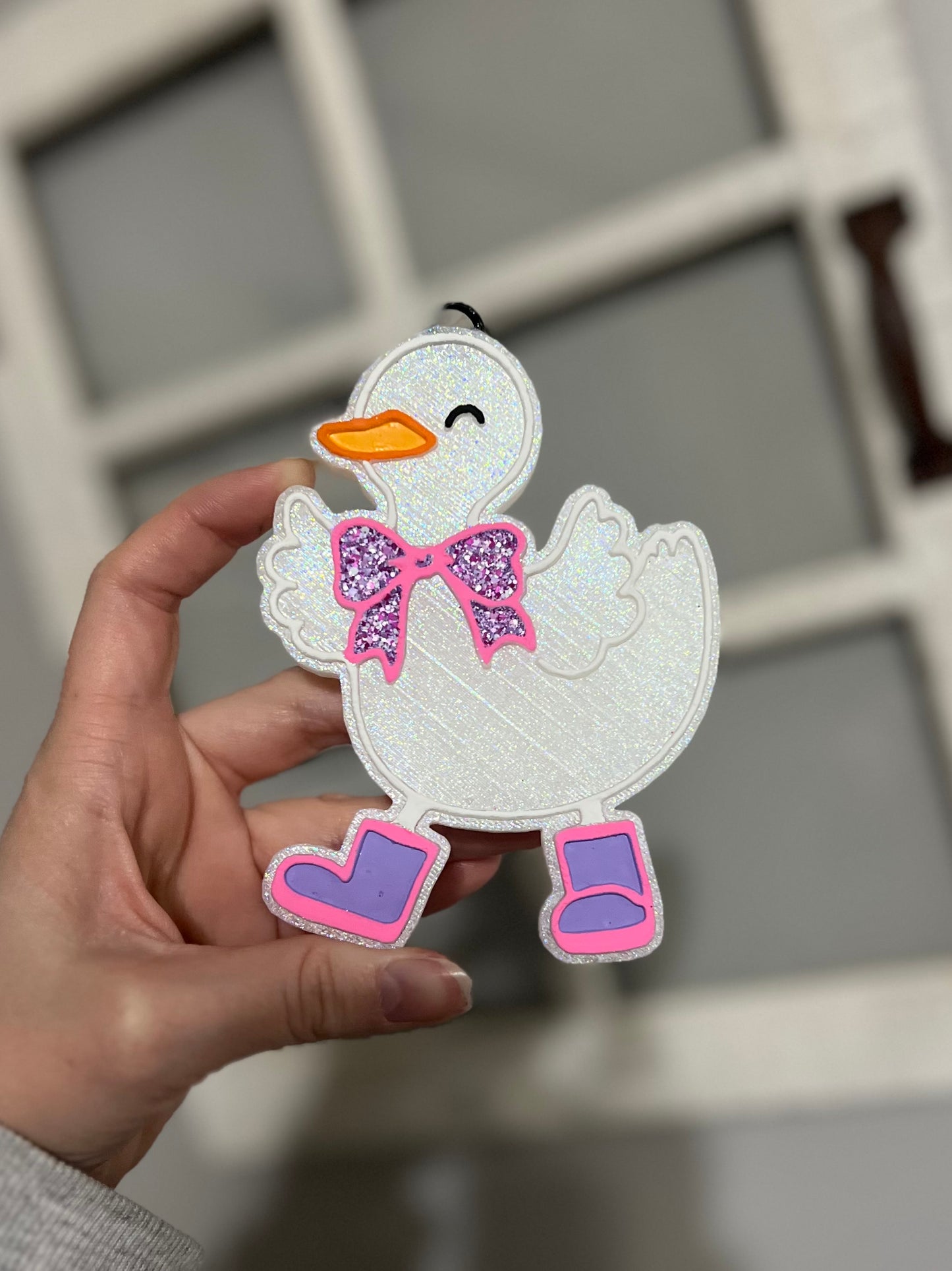 Goose in boots