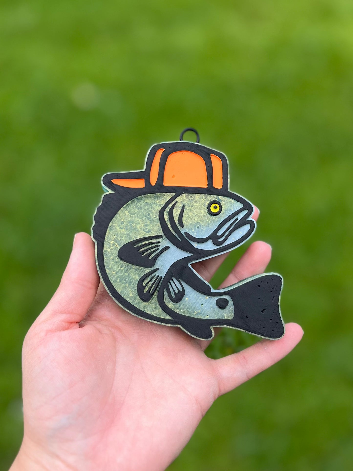 Fish with hat
