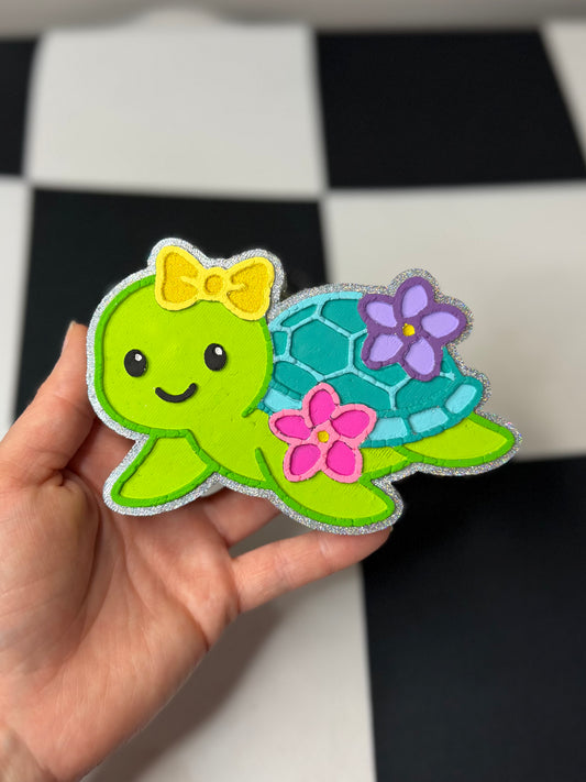 Turtle with Bow