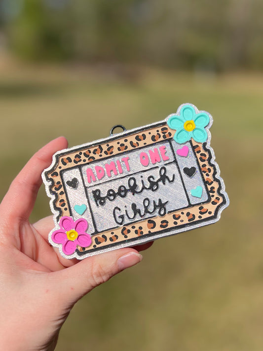 Admit one: Bookish Girly