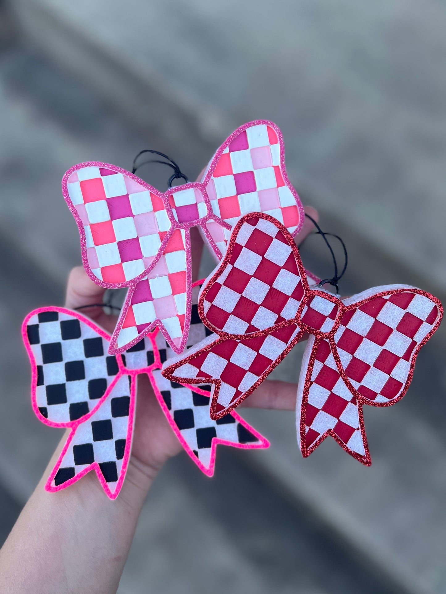 Checkered Bow