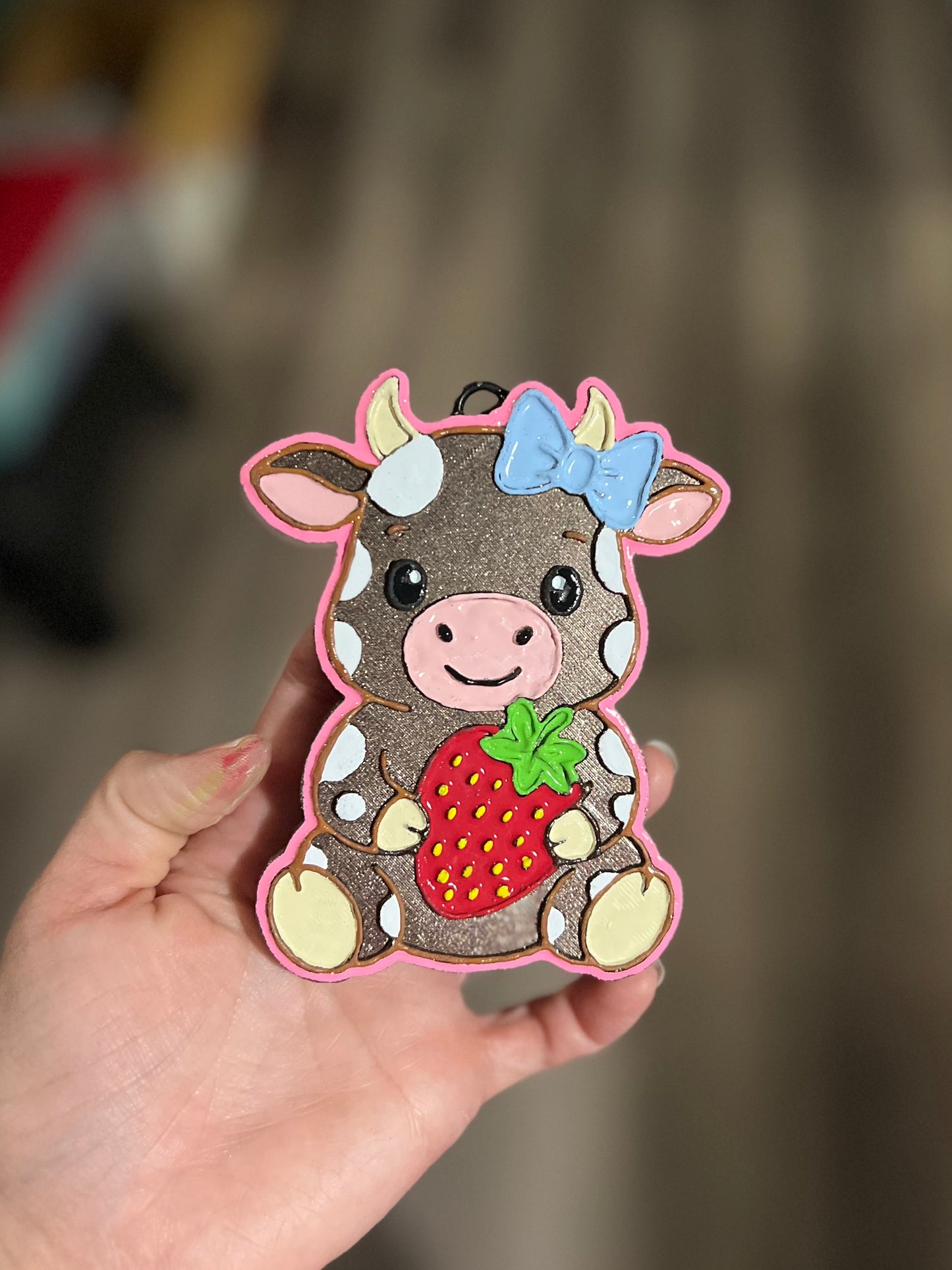 Strawberry cow