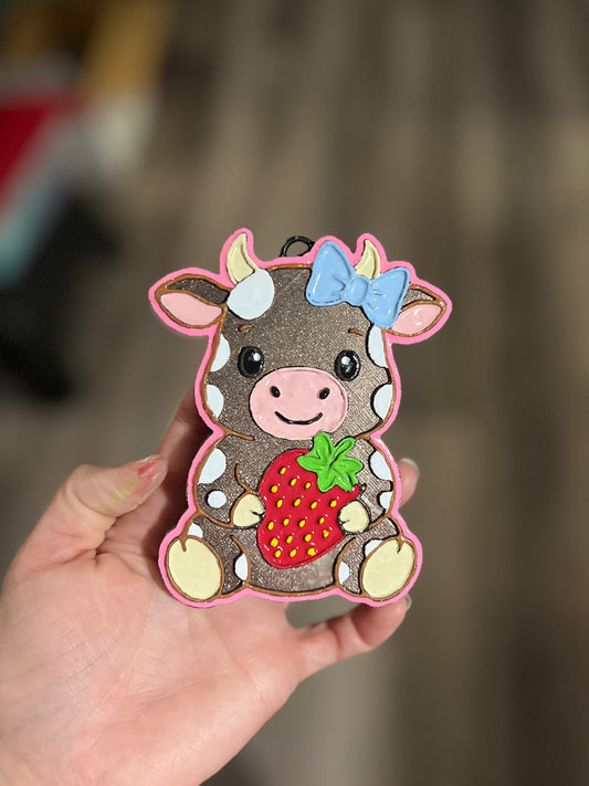 Strawberry cow